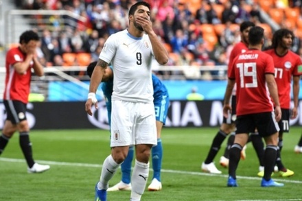 Уругвай забил гол Египту на 90-й минуте матча