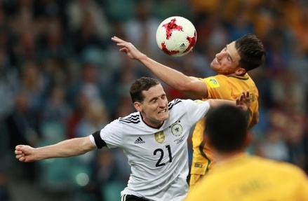 Сборная Германии обыграла Австралию в матче Кубка конфедераций