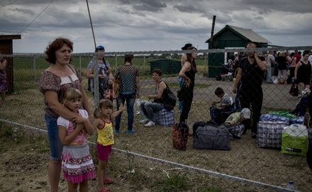 В РФ официально зарегистрированы почти 170 тысяч беженцев с Украины