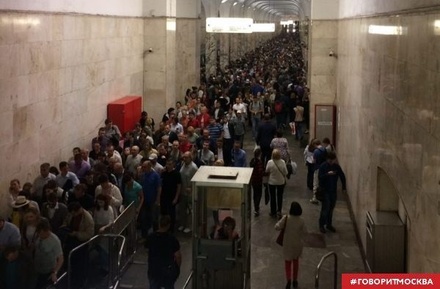 На зелёной ветке метро Москвы увеличены интервалы движения поездов