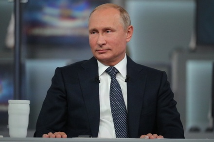 «Прямая линия с президентом Владимиром Путиным» пройдёт 20 июня