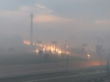 Жители прилегающих к «Лужникам» районов пожаловались на «странный» туман после закрытия ЧМ