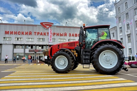 МВД Белоруссии заявило о задержаниях у Минского тракторного завода