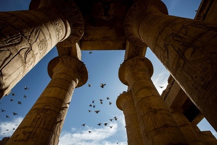 Воздушный шар с туристами упал возле египетского Луксора