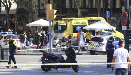Гражданка России пострадала при теракте в Барселоне
