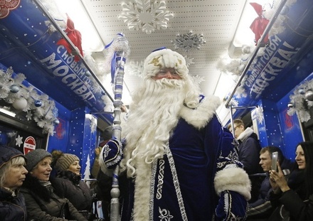 Пассажиры московского метро смогут пройти новогодний квест