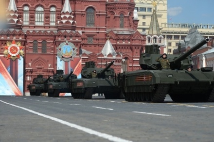 Военный парад на Красной площади в Москве начнётся в 10:00
