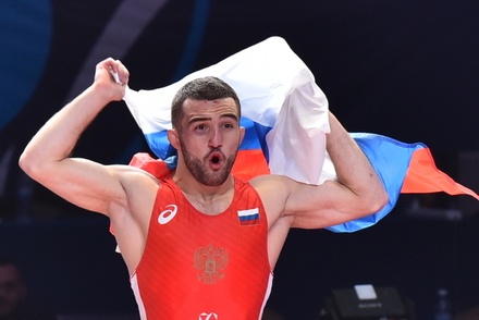 Российский борец вольного стиля выиграл чемпионат Европы