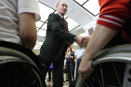 Путин вручит награды призёрам и победителям Паралимпийских игр