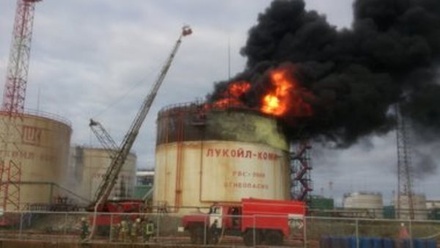 Пожар на газовой установке в Ханты-Мансийском автономном округе потушили