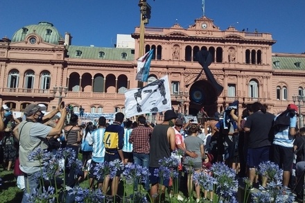 Прощание с Марадоной в Буэнос-Айресе окончено