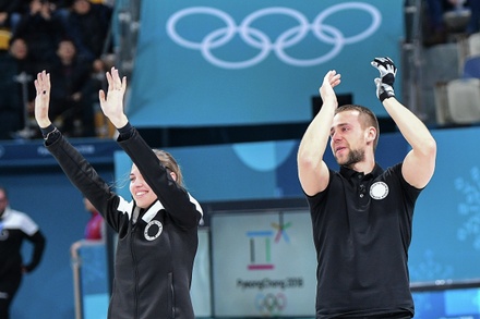 Российские кёрлингисты завоевали бронзу Олимпиады в дабл-миксте