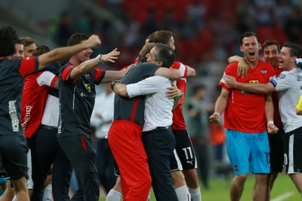 Россия проиграла Австрии в отборочном матче ЧЕ-2016 по футболу