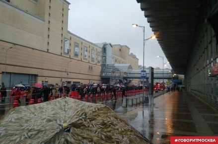 Очевидцы сообщают об эвакуации Курского вокзала