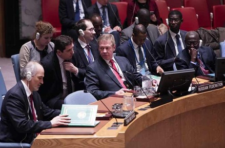 Россия направила Совбезу ООН проект резолюции по Сирии