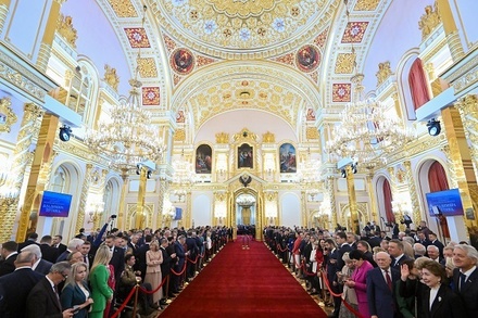 В Кремле началась инаугурация президента России