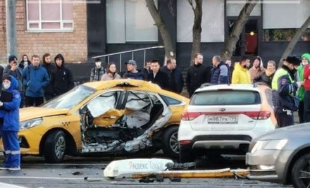 В ГИБДД назвали причину ДТП на юге Москвы