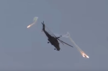 Опубликовано видео атаки «Ночных охотников» на позиции ИГ в Сирии