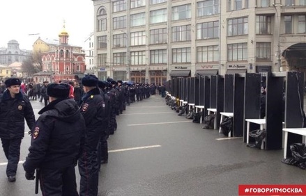 Организаторы и полиция готовятся к маршу памяти Немцова в центре Москвы