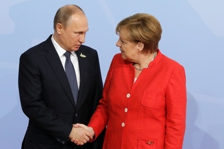Путин и Меркель обсудили Северную Корею и ситуацию в Донбассе