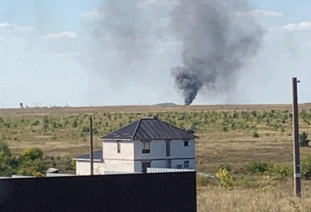 Вертолёт Ми-8 совершил жёсткую посадку в Саратовской области