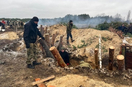 Украина начала готовить окопы в граничащей с Белоруссией Ровенской области