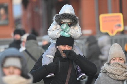 В Москве минувшей ночью температура воздуха опустилась ниже 30,7 градуса мороза