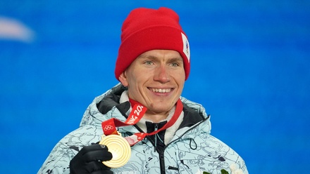 Сборная Норвегии будет использовать портрет российского лыжника Большунова для мотивации