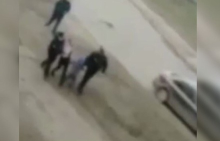 В Нефтекамске полицейские силой увели двух детей с улицы