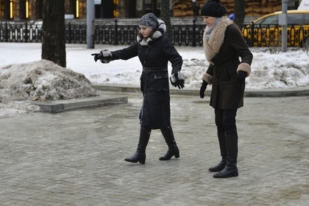Синоптики предупреждают о гололедице в Москве