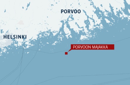 Неназванное судно потерпело крушение в Финском заливе