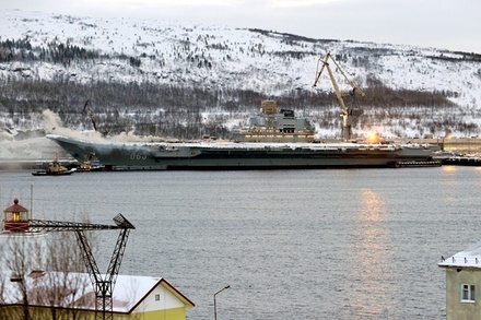 Тело погибшего обнаружено на месте пожара на крейсере «Адмирал Кузнецов»