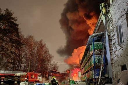 В МЧС сообщили о ликвидации крупного пожара в Ижевске