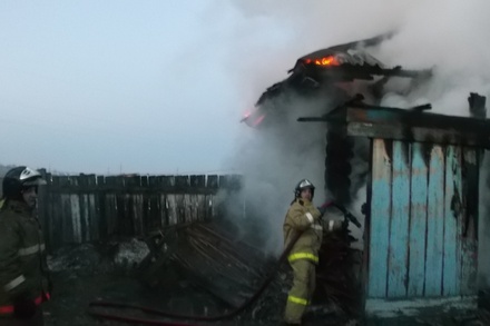 На Ставрополье при пожаре в бытовках погиб один человек