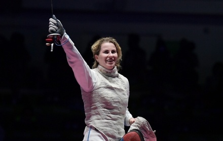 Рапиристка Инна Дериглазова выиграла этап кубка мира в Польше