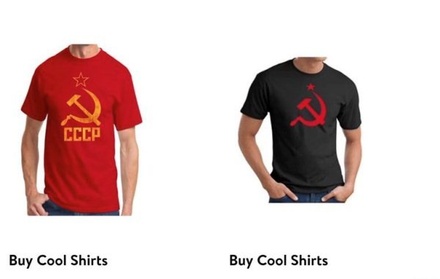 Американская торговая сеть Walmart убрала из продажи футболки с символикой СССР