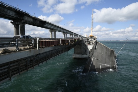 СБУ признала причастность к подрыву Крымского моста в октябре 2022 года