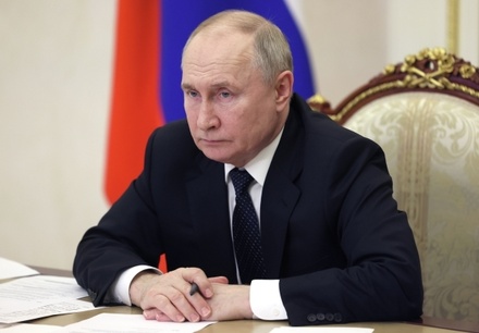Владимир Путин открыл социальные объекты в новых регионах РФ