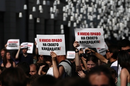 Оппозиция захотела провести согласованную акцию в Москве 10 августа