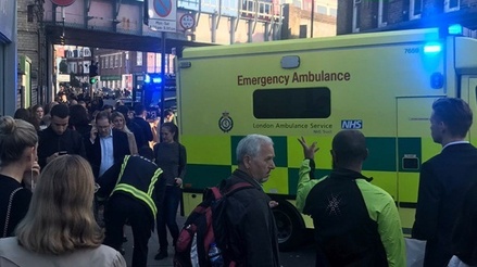 После теракта в лондонском метро госпитализированы 18 человек