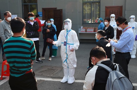 СМИ сообщили об обнаружении в Китае британского штамма коронавируса