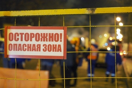 Аварийно-восстановительные работы на теплотрассе на востоке Москвы завершены