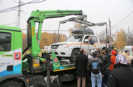 В Москве создадут рабочую группу по вопросам эвакуаторов