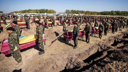 Киев сообщил о гибели почти 2200 военных с начала конфликта в Донбассе