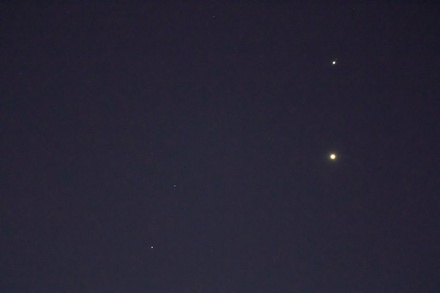Сближение Венеры и Юпитера можно будет увидеть завтра утром