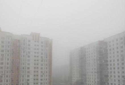 Жителей столицы предупредили о тумане до конца дня