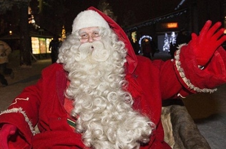 Санта-Клаус сделал остановку в посёлке Провидения на Чукотке