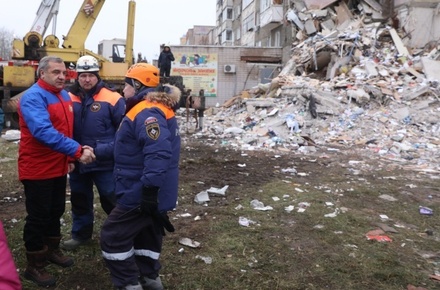 Пучков заявил о выполнении большей части работ на месте крушения дома в Ижевске