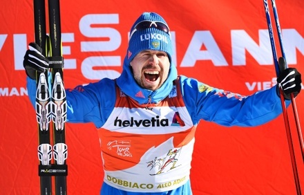 Лыжник Сергей Устюгов установил рекорд по количеству побед на Tour de Ski