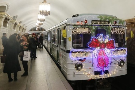 Общественный транспорт перевёз в новогоднюю ночь 400 тысяч москвичей
